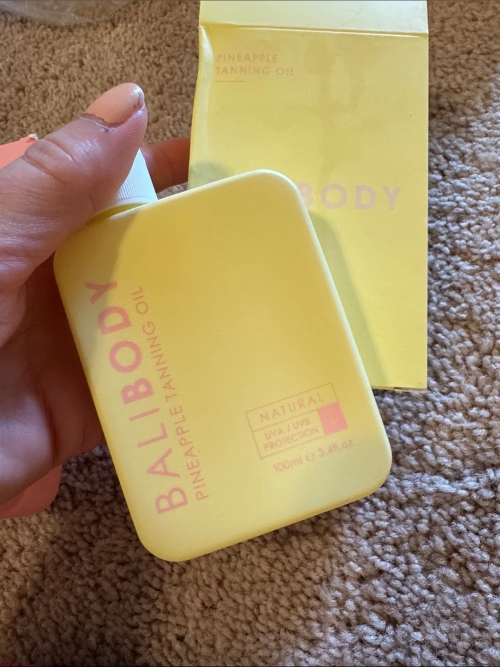 Bali Body Peach & Pineapple Tanning Oil Duo